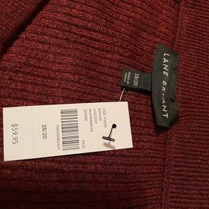 Lane Bryant off the shoulder sweater